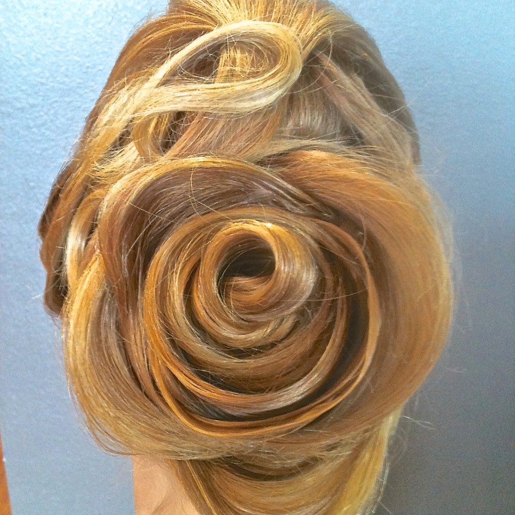 Rose Up-do Hairstyle