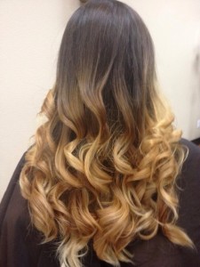 Copper Balayage Ombre