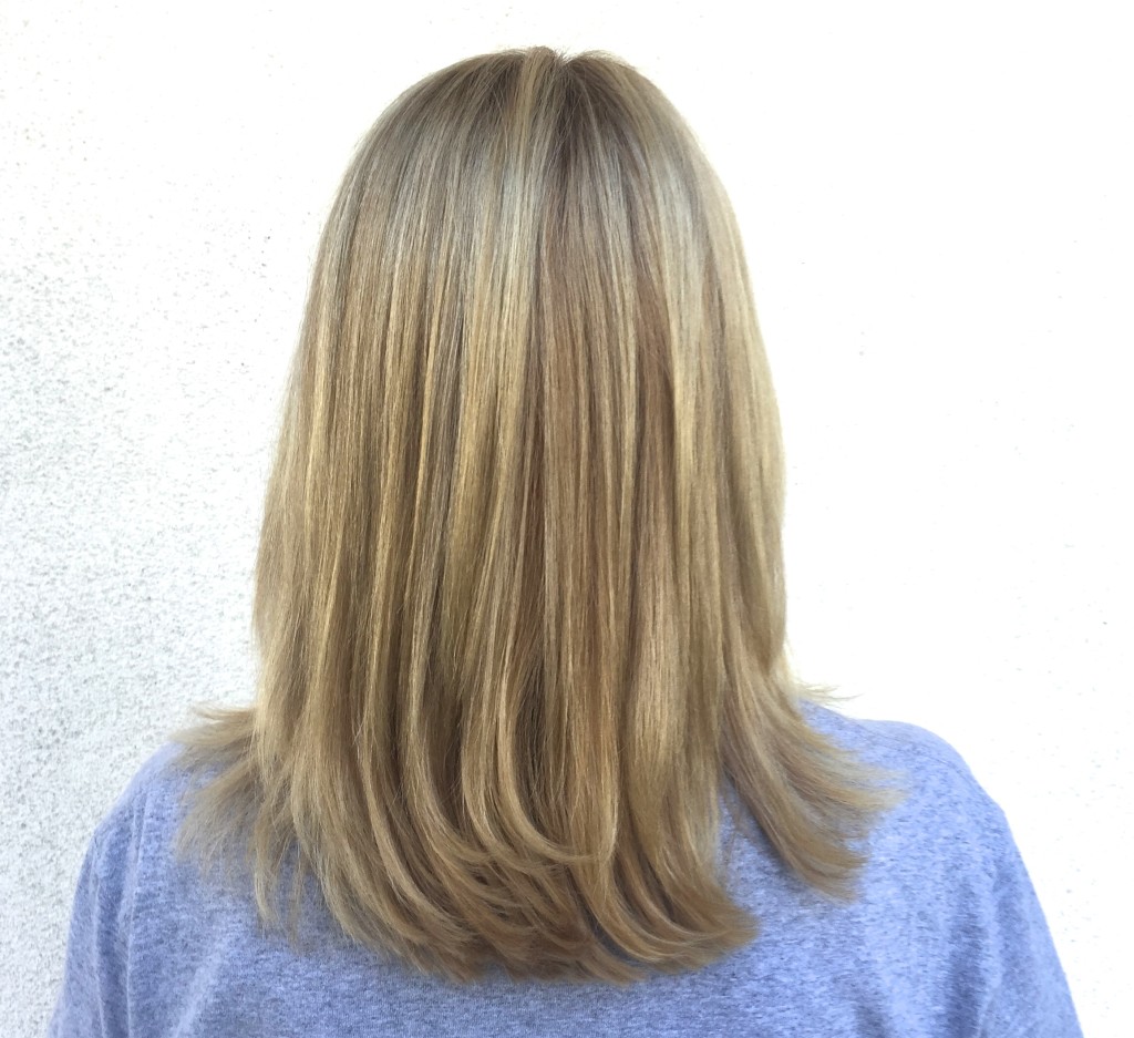 Sandy Blonde HIghlights