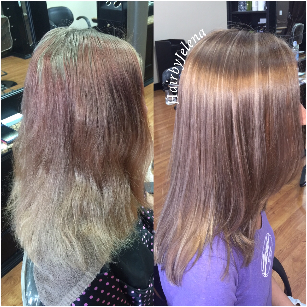 Color Correction Before After by Jelena