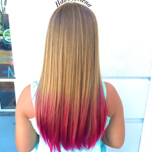 Balayage Red Ombre by Jelena