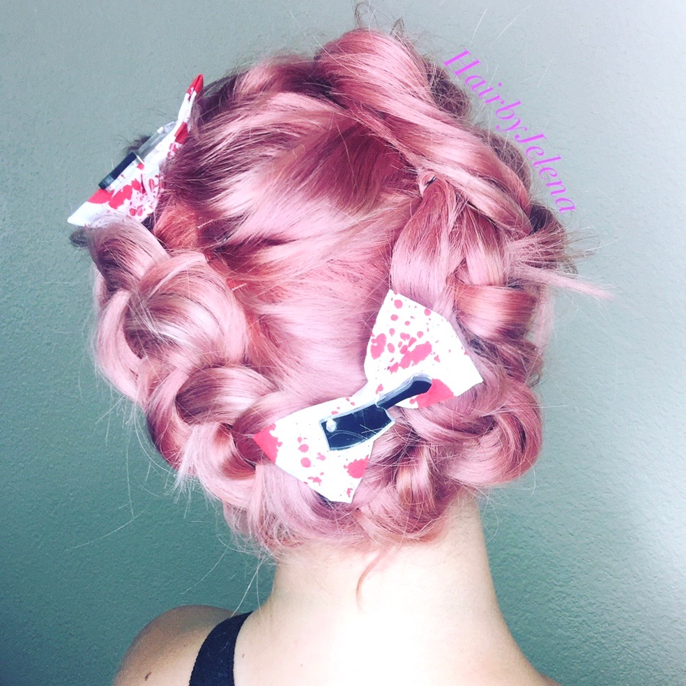 Dutch Halo Updo Braid