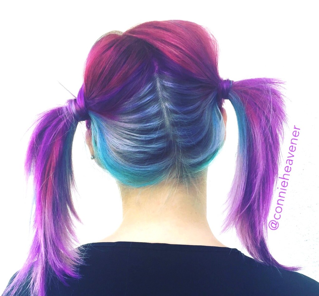 Festival hair color