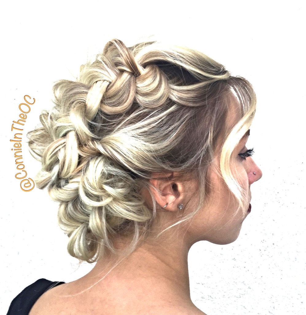 Double Dutch Braid Up Do